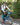 Bike commuter riding a city bike and wearing a FEND Helmet