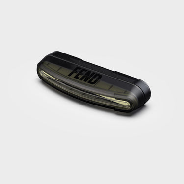 FEND Super front bike light with clear lens