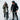 City cyclists man and woman in FEND One portable bike helmets, standing with bicycles on gray tiles and looking into the distance.