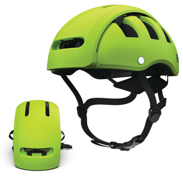 FEND Super folding helmet | hi-vis lime #color_hi-vis-lime