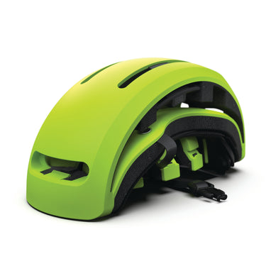 FEND Super folding helmet | hi-vis lime #color_hi-vis-lime