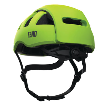 FEND Super folding helmet | hi-vis lime #color_hi-vis-lime