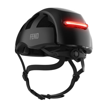 FEND Super+ Lights folding helmet | carbon black #color_carbon-black
