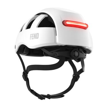 FEND Super+ Lights folding helmet | ultra white #color_ultra-white