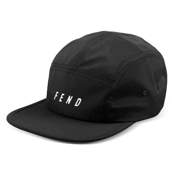 【Human Made】 5 Panel Nylon Cap Black Human Made 5 PANEL NYLON CAP - BLACK | REVERSIBLE