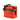 Manhattan Portage - Pursuit Bike and Shoulder Bag - Orange shoulder bag with a red label Manhattan Portage logo - Expanded #color_orange