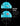 FEND Super folding helmet | hi-vis blue #color_hi-vis-blue