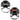 FEND Super+ Lights folding helmet | carbon black #color_carbon-black