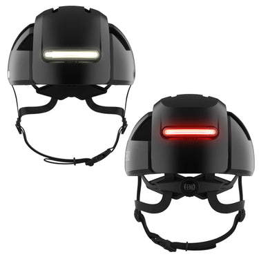 FEND Super+ Lights folding helmet | carbon black #color_carbon-black