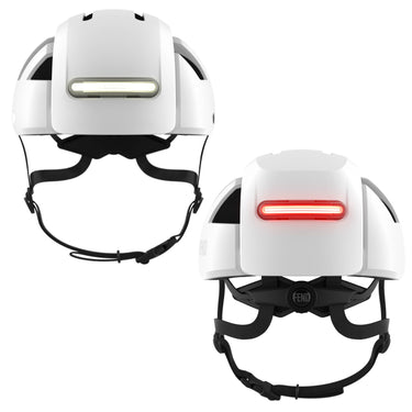 FEND Super+ Lights folding helmet | ultra white #color_ultra-white