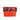 Manhattan Portage - Pursuit Bike and Shoulder Bag - Orange shoulder bag with a red label Manhattan Portage logo - Front Open #color_orange
