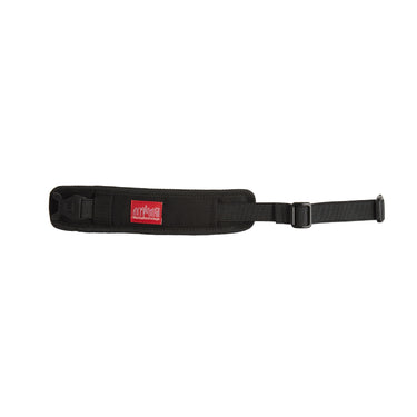 Manhattan Portage - Ankle Band - Black with a red label Manhattan Portage logo - #color_black
