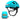 FEND Super + Lights folding helmet | hi-vis blue #color_hi-vis-blue