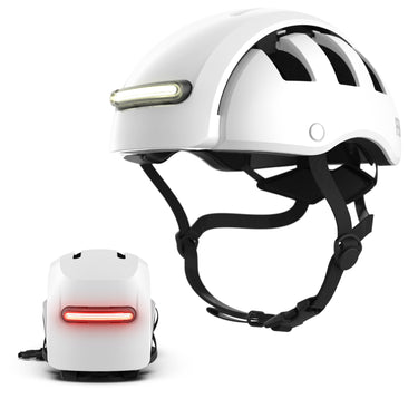 FEND Super+ Lights folding helmet | ultra white #color_ultra-white